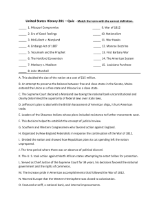 US History 201 Quiz: Early American History Terms & Definitions