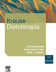 Krause Dietoterapia: Libro de Texto de Terapia Nutricional