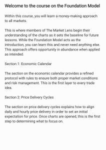 Foundation Model Course: Trading Strategies & Market Analysis