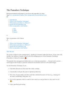 Pomodoro Technique: Boost Focus & Beat Procrastination