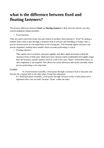 Fixed vs. Floating Fasteners: Differences Explained