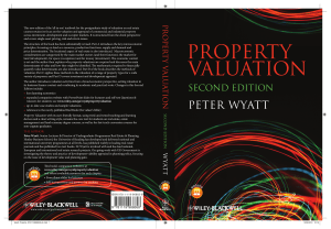 Property Valuation: Real Estate Economics & Investment Appraisal