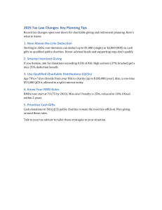 2025 Tax Law Changes: Planning Tips