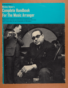 Mickey Baker's Handbook for Music Arrangers