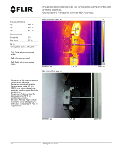 An&aacute;lisis Termogr&aacute;fico de Componentes de Armario El&eacute;ctrico