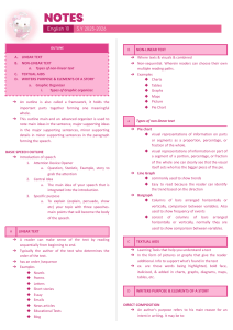English 10 Notes: Linear & Non-Linear Text, Story Elements, Speech Outline