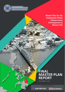 Master Plan for Sustainable Urban Infrastructure Development in Butuan City