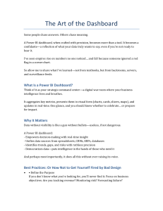 Power BI Dashboard Design: Best Practices Guide
