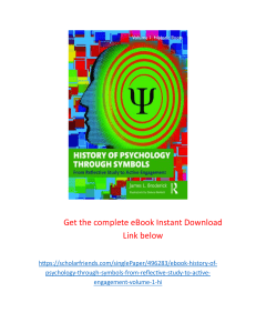 History of Psychology Through Symbols eBook