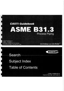 ASME B31.3 Process Piping Guidebook
