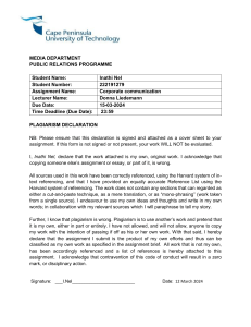 Corporate Communication Assignment: Nike's "Just Do It"