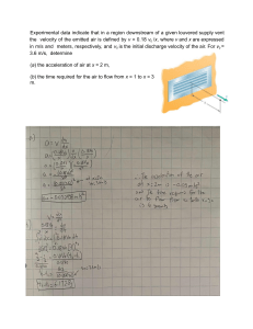 Fluid Dynamics Problems: Acceleration & Flow Time
