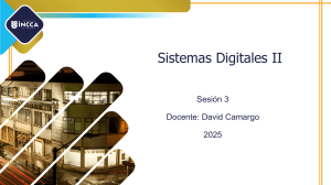 Lenguaje Ensamblador en Sistemas Digitales II