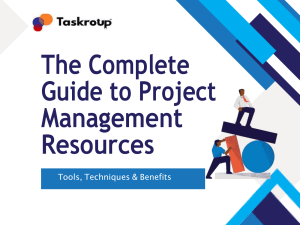 Comprehensive Guide to Project Management Resources