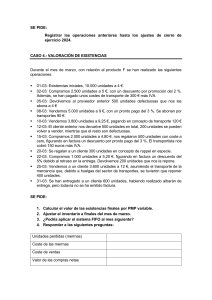 Estudios de caso de contabilidad: Existencias y Leasing