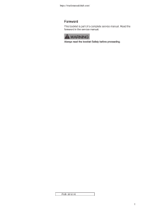 D13 F Engine Service Manual: Specifications & Tightening Torques