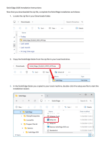 Solid Edge 2025 Installation Guide: Step-by-Step Software Setup