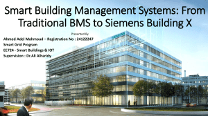 Smart Building Management Systems: Traditional to Siemens X