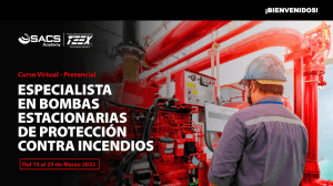 Sistemas de Bombas Contra Incendio: Diseño e Instalación