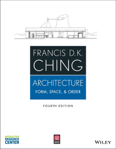 Architecture: Form, Space, & Order Textbook