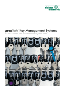 en proxSafe key-management web