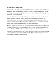 The Importance of Reading Books: Benefits for Knowledge & Skills