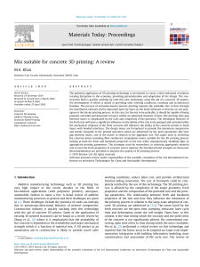 Concrete 3D Printing Mixes: A Review of Fresh & Hardened Properties