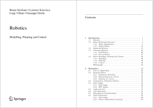 Robotics: Modelling, Planning and Control | Engineering Textbook