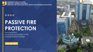 Passive Fire Protection: Indonesian Building Safety Standards & Regulations