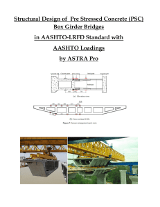PSC Box Girder Bridge Design: AASHTO-LRFD Guide
