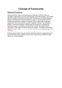 Community & Emotional Sharing: A Student Guide