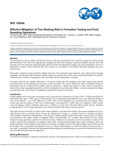 Tool Sticking Mitigation in Formation Testing