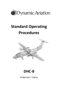 DHC-8 Standard Operating Procedures Manual for Pilots | Dynamic Aviation