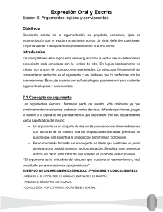 Argumentos Lógicos y Convincentes: Expresión Oral y Escrita