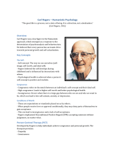 Carl Rogers: Humanistic Psychology Summary