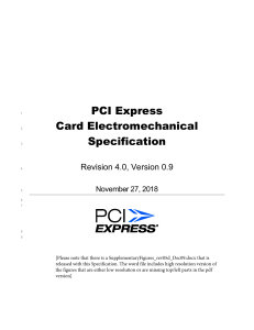 PCI Express Card Electromechanical Specification Rev 4.0