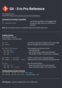 Git - 0 to Pro Reference Guide: Commands, Workflows & GitHub