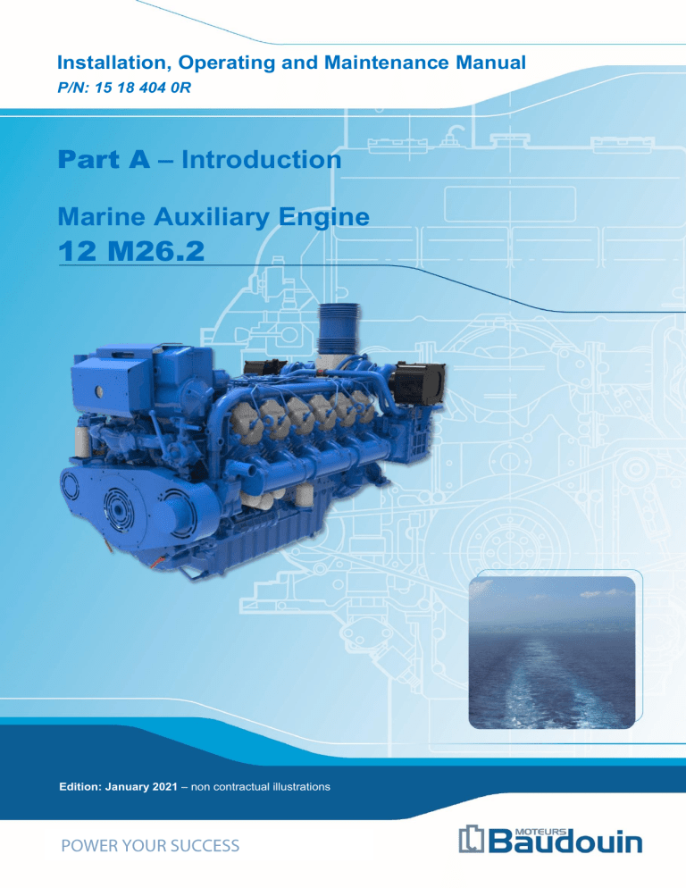M26 Engine Marine Auxiliary Engine 12 M26.2 Manual: Installation, Operation ...