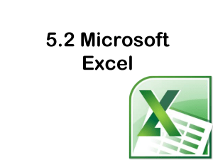 Microsoft Excel Basics: A Comprehensive Guide