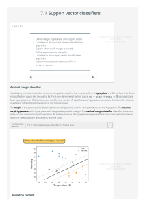 Support Vector Classifiers: Machine Learning Course Material