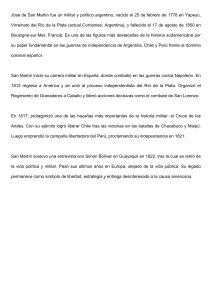 Biografia General San Martin
