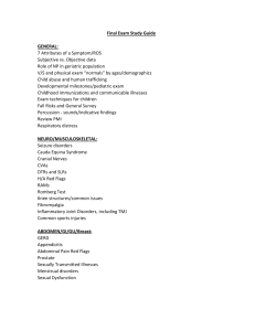 Medical Final Exam Study Guide: Clinical & Health Sciences Topics