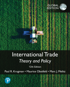 International Trade Theory and Policy 12th Ed. by Krugman et al.