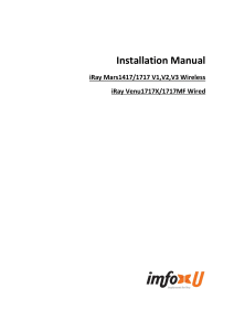iRay Mars/Venu X-ray Detector Installation Manual & Setup Guide