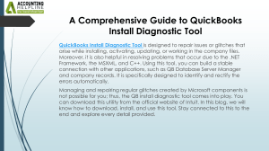 How to Use QuickBooks Install Diagnostic Tool for Installation Issue