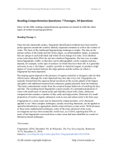 GRE Verbal Reasoning Reading Comprehension Test - studyn.us
