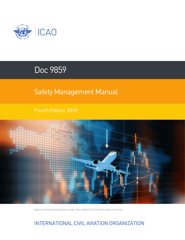 Doc 9859: ICAO Safety Management Manual, Fourth Edition 2018