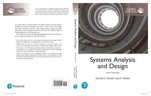 Systems Analysis and Design Textbook, 10th Edition
