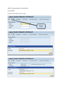 LSMW: Create Data Upload Program in SAP - Step-by-Step Guide