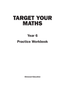 Year 6 Maths Practice Workbook